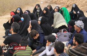 حضور هیئت یا فاطمه الزهرا (س) بابل در مناطق عملیاتی خوزستان
