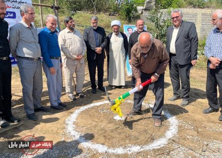 افتتاح و کلنگ زنی چند پروژه در شهرستان بابل