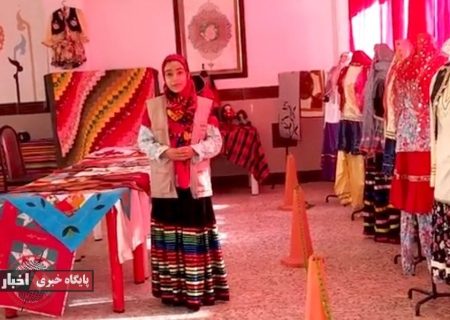 برپایی نمایشگاه صنایع دستی، لباس محلی، ظروف مسی و … در هنرستان شاهد دخترانه بابل