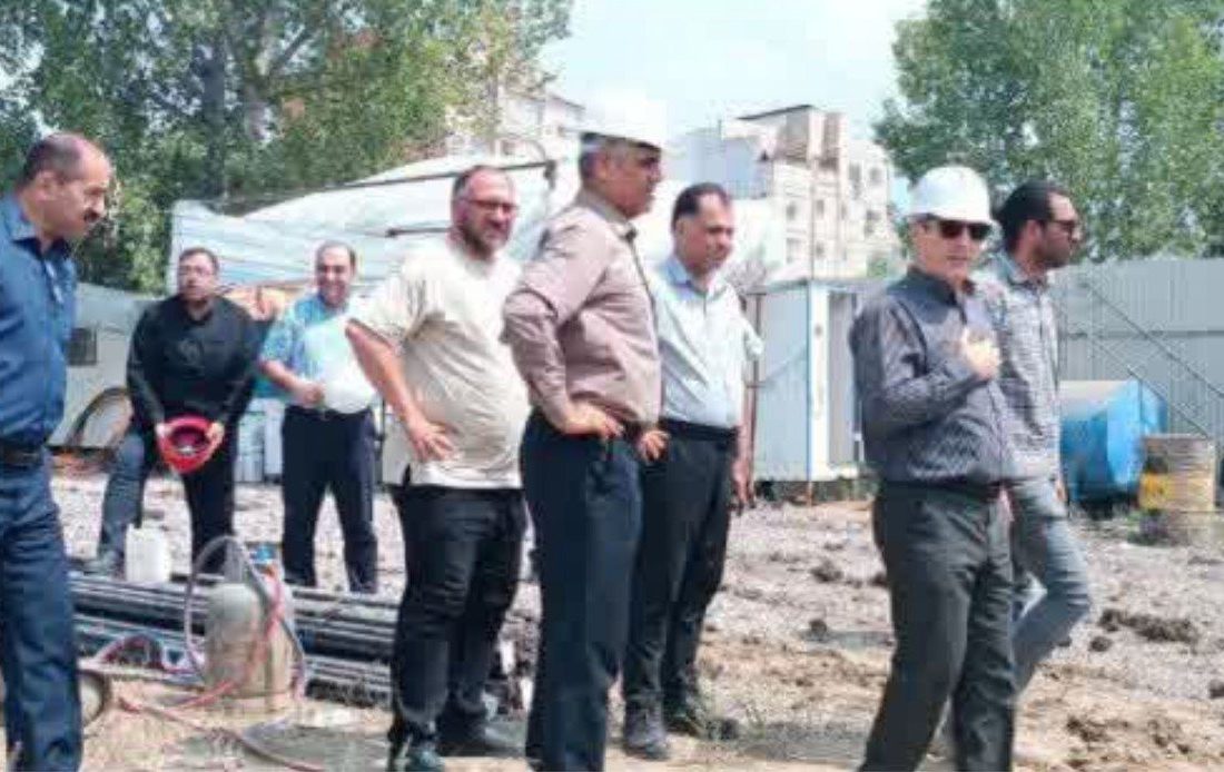 بازدید شهردار بابل و رئیس شورای اسلامی شهرستان از پروژه پل چهارم موزیرج