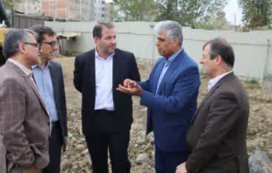 بازدید مقامات ارشد استانی و شهرستانی از پروژه پل چهارم موزیرج بابل