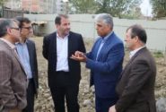بازدید مقامات ارشد استانی و شهرستانی از پروژه پل چهارم موزیرج بابل