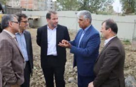بازدید مقامات ارشد استانی و شهرستانی از پروژه پل چهارم موزیرج بابل