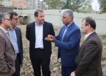 بازدید مقامات ارشد استانی و شهرستانی از پروژه پل چهارم موزیرج بابل