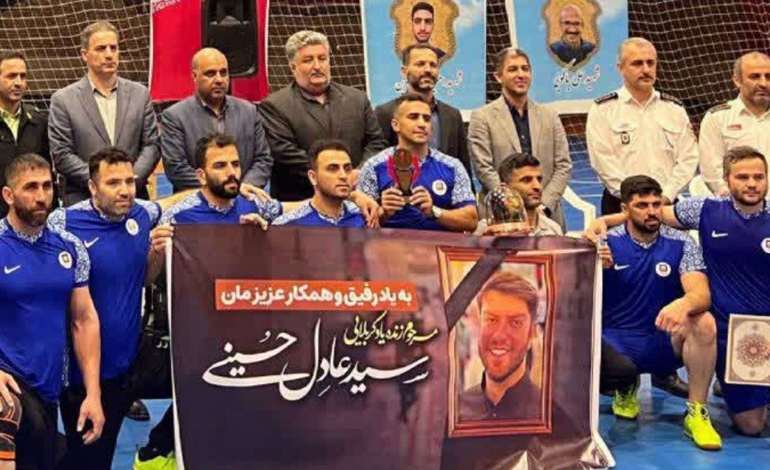 قهرمانی تیم طناب کشی سازمان آتش نشانی شهرداری بابل در مسابقات کارکنان شهرداریها و آتش نشانان استان مازندران