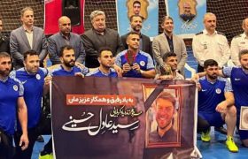 قهرمانی تیم طناب کشی سازمان آتش نشانی شهرداری بابل در مسابقات کارکنان شهرداریها و آتش نشانان استان مازندران