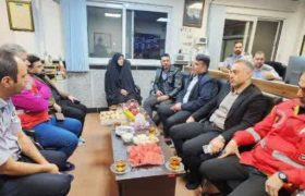 دیدار سرزده سرپرست شهرداری بابل از ایستگاه های آتشنشانی