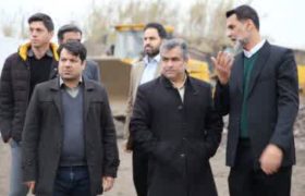 بازدید شهردار بابل و اعضای مدیریت شهری از کارخانه آسفالت شهرداری