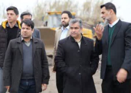 بازدید شهردار بابل و اعضای مدیریت شهری از کارخانه آسفالت شهرداری