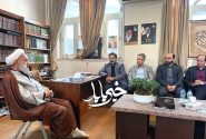 دیدار مدیران تأمین اجتماعی بابل با امام جمعه شهر