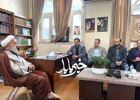 دیدار مدیران تأمین اجتماعی بابل با امام جمعه شهر