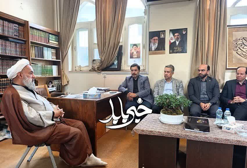 دیدار مدیران تأمین اجتماعی بابل با امام جمعه شهر