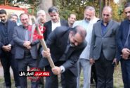 کلنگ احداث ساختمان مرکزی اورژانس ۱۱۵ بابل به زمین زده شد