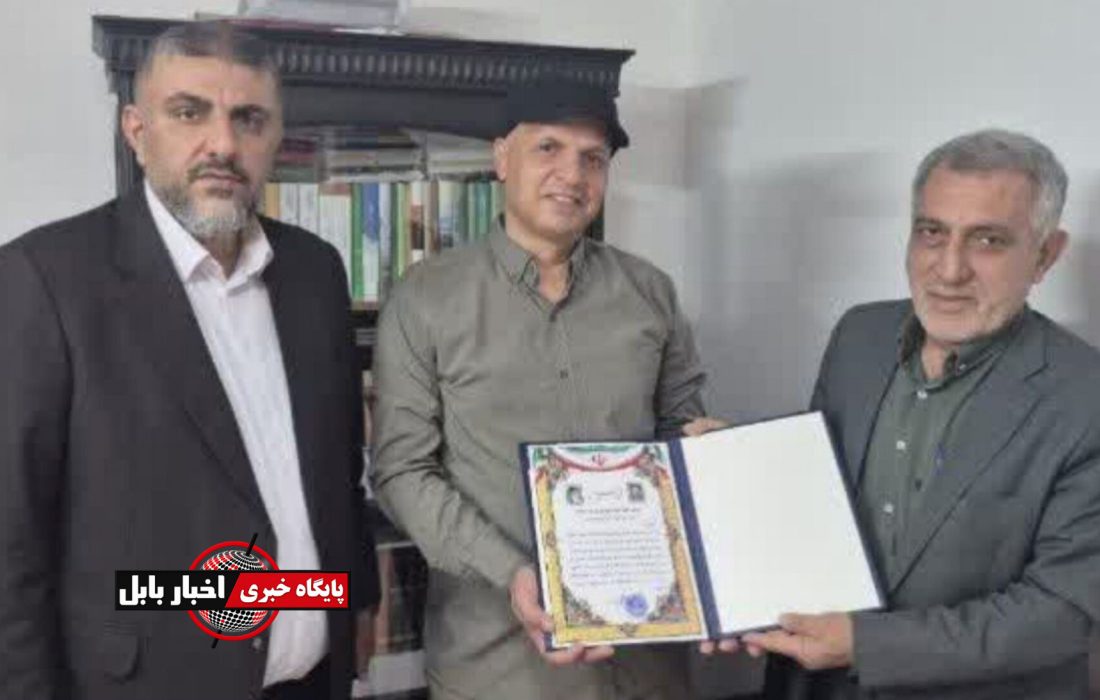 بازدید رئیس شورای اسلامی شهر بابل از بنیاد بابل‌شناسی بازگیر
