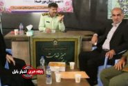 نمایش دستاوردها و میز خدمت پلیس بابل در مصلی بزرگ نمازجمعه
