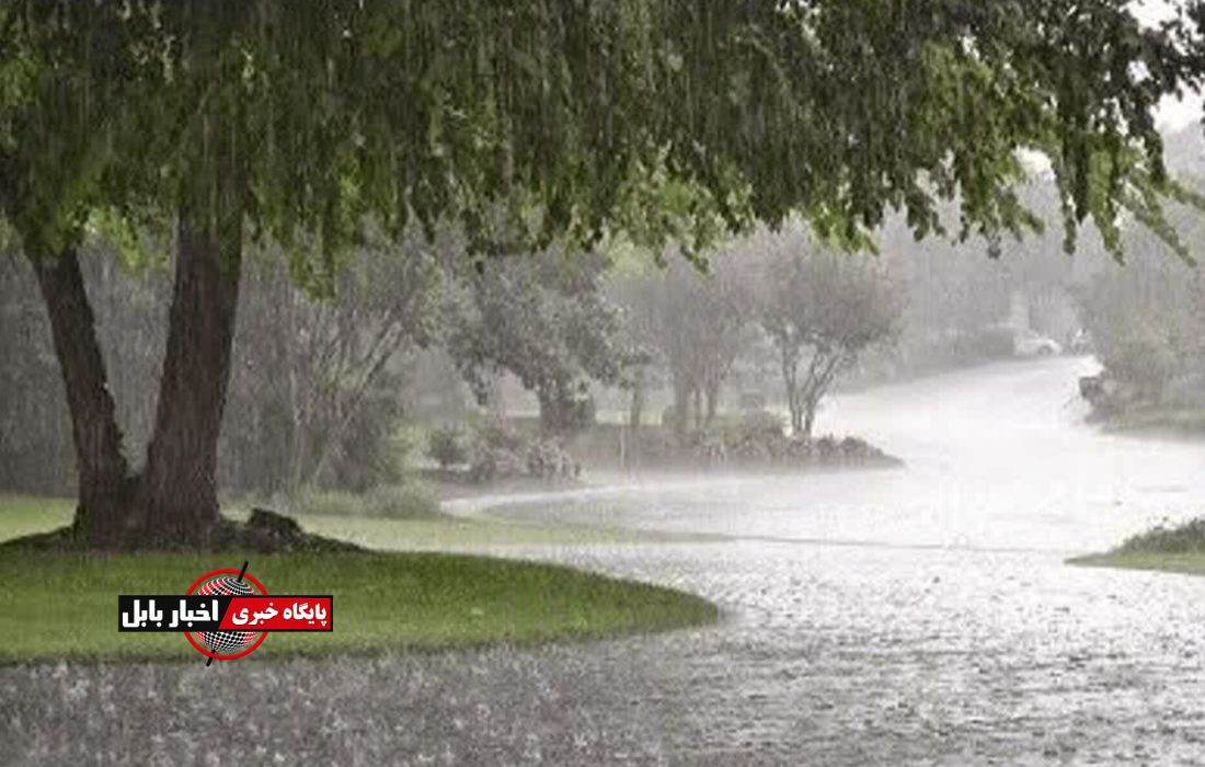 هشدار آب‌گرفتگی معابر تا اول آبان درپی بارندگی در مازندران