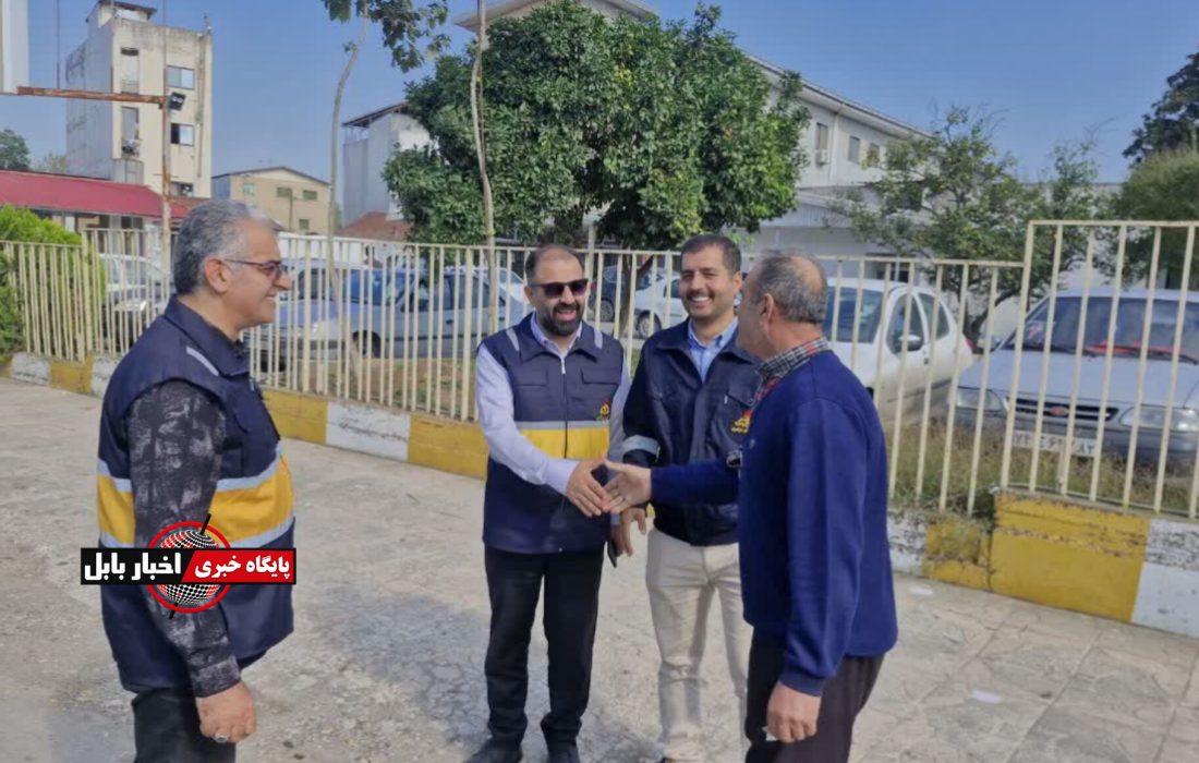 بازدید سرزده سرپرست اداره گاز شهرستان بابل از بیمارستان ۱۷ شهریور مرزیکلا